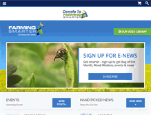 Tablet Screenshot of farmingsmarter.com